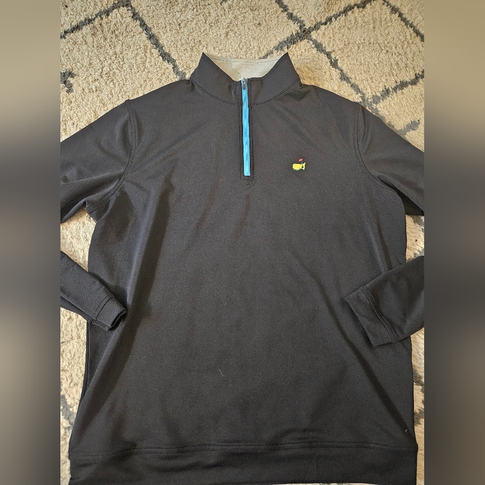 Masters 2016 By Peter Millar 1/3 Zip Mens Large